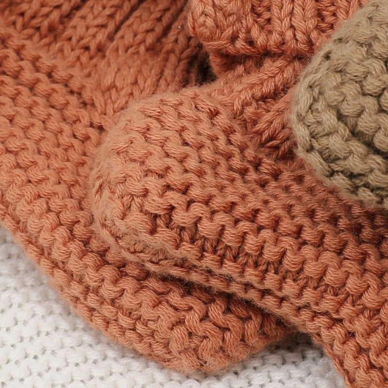 Warm Handmade Knitted Baby Socks