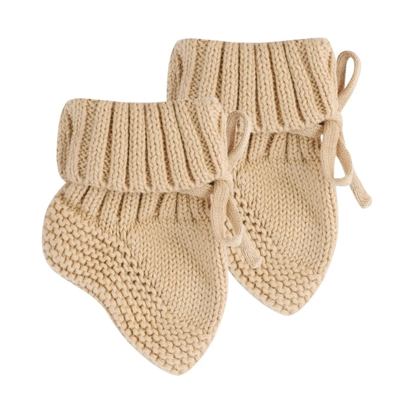 Warm Handmade Knitted Baby Socks